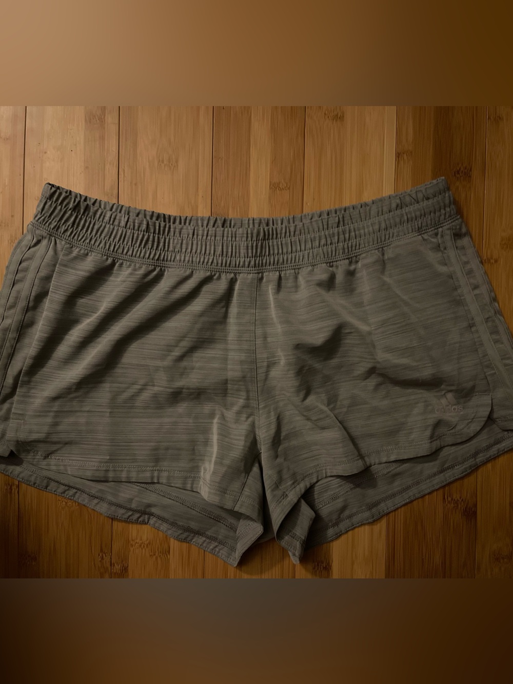 Women’s adidas running shorts 3 inch size large